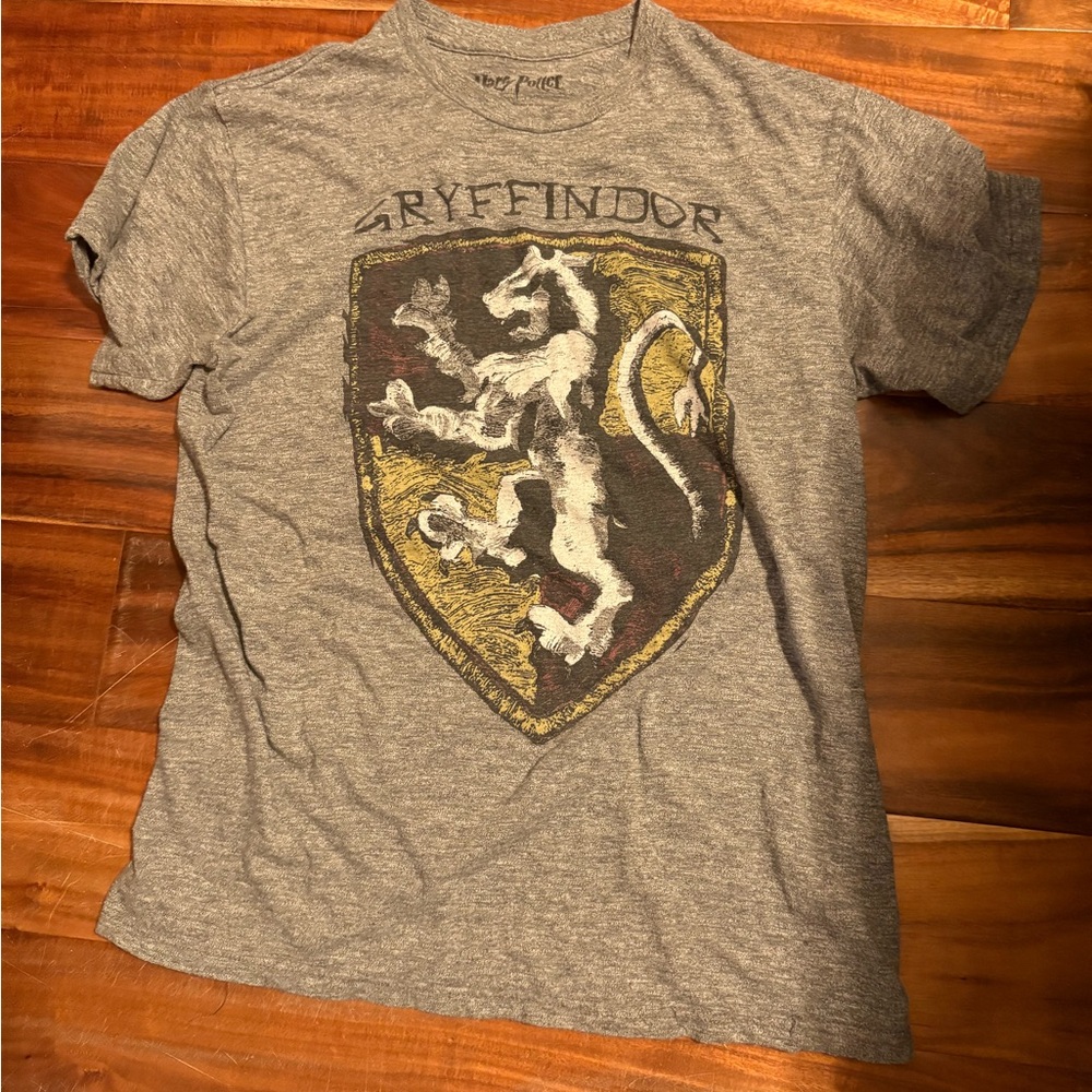 Gryffindor Gray T-Shirt Harry Potter 0113